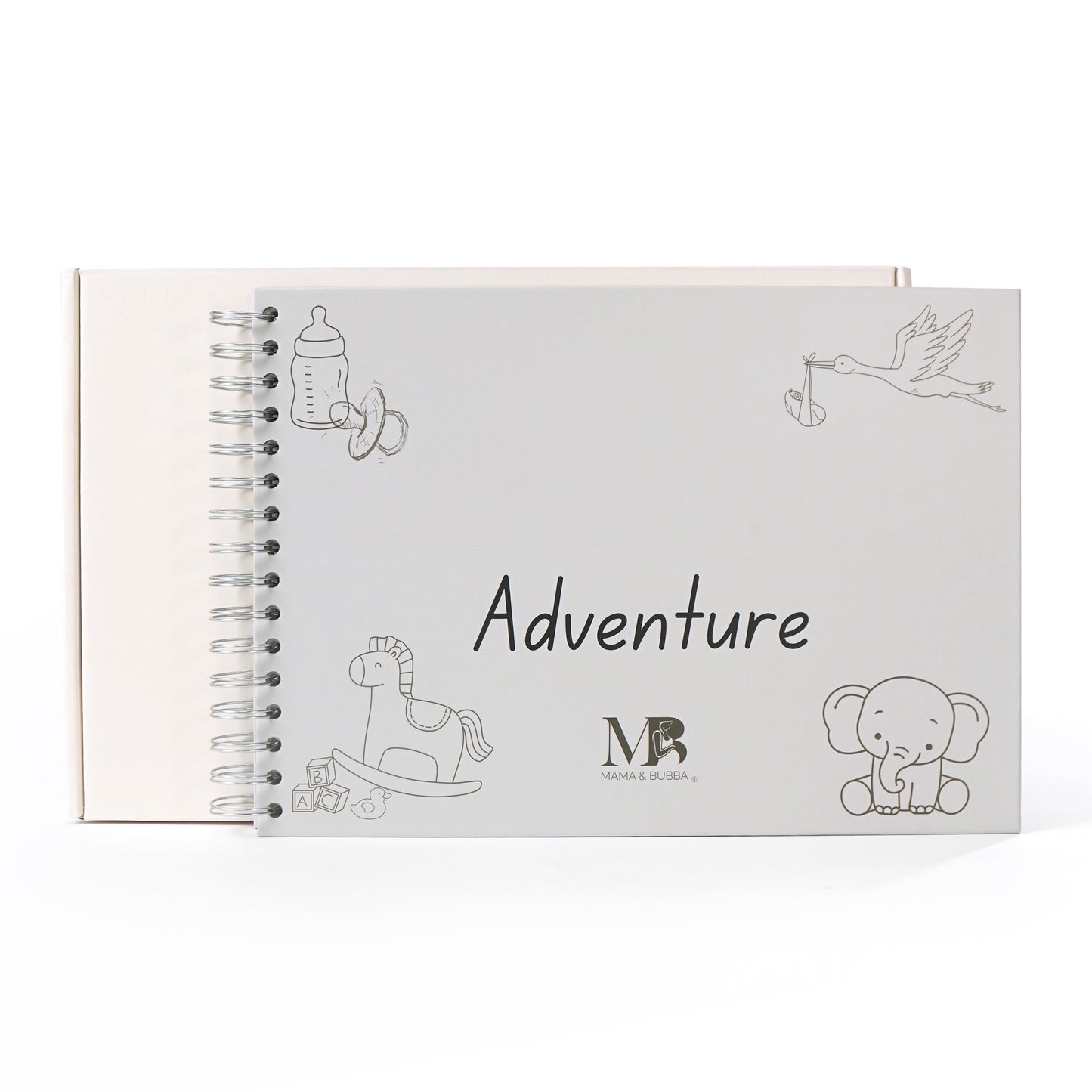 Mama & Bubba Personalisable Scrapbook Album Gift Box