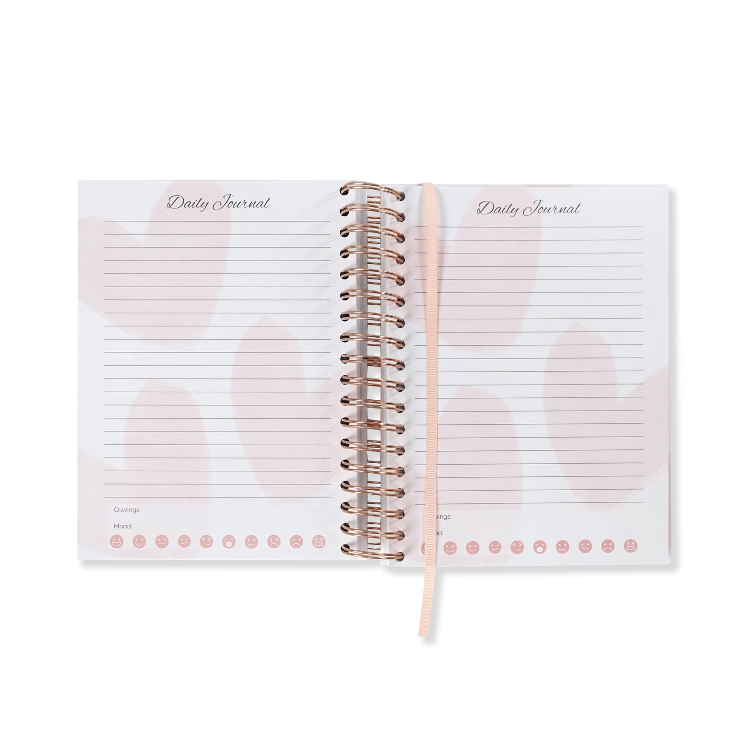 Mama & Bubba Pregnancy Journal 2 page view for expectant mothers, pregnancy gift
