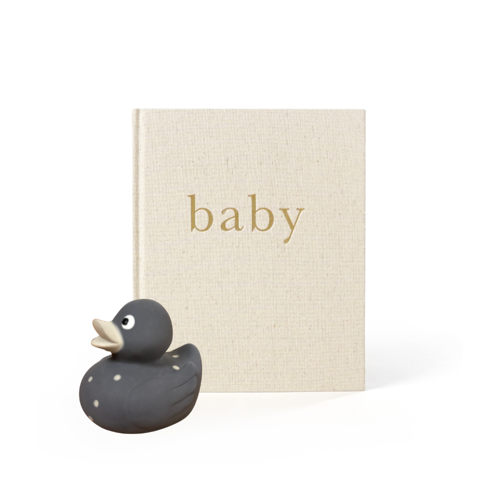 The Cherished Beginnings Baby Gift Set : Baby Book & Rubber Duck Set