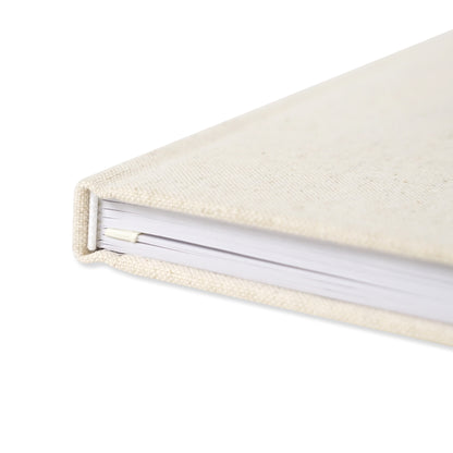 Mama & Bubba Gender Neutral Linen Baby Memory Book Close up