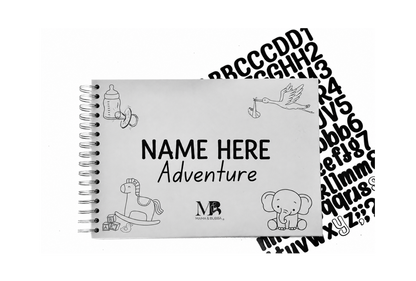 Mama & Bubba Personalisable Scrapbook Album  with stickers
