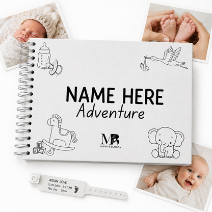 Scrapbook, children's babies 