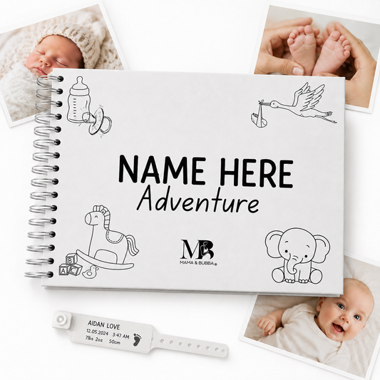 Scrapbook, children's babies 