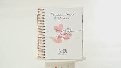 Mama & Bubba Pregnancy Journal & Planner  for expectant mothers, pregnancy gift Video 